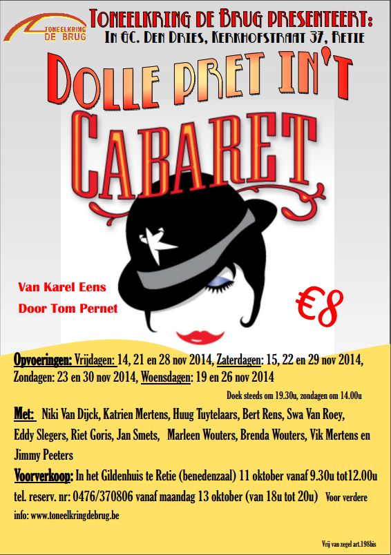 Dolle pret in t Cabaret affiche