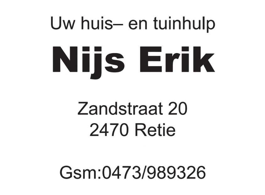 Nijs Erik